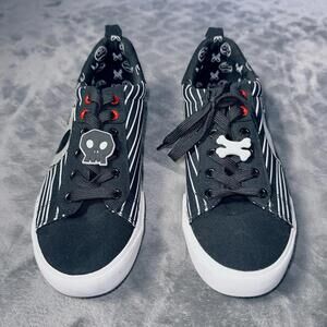 Nightmare Before Christmas Low Top Jack Skellington Sneakers Men's Size 9.5